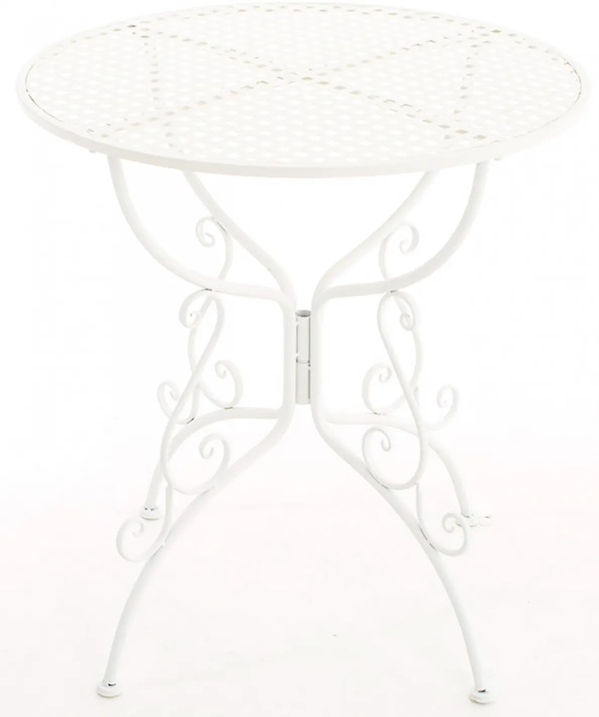 Kovový stôl GS13436802 - Biela