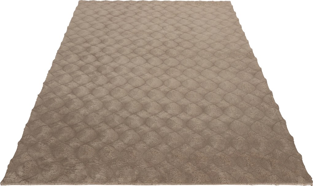 Obsession, Kusový koberec Diamond Cut 800 Taupe, 80x150, hnedá, obývacia izba