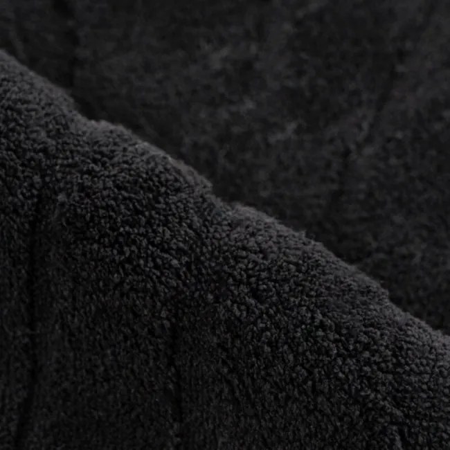 Kúpeľňový koberček WAVES 400 čierny