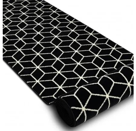 Behúň BCF BASE Cube 3956 čierny / slonia kosť