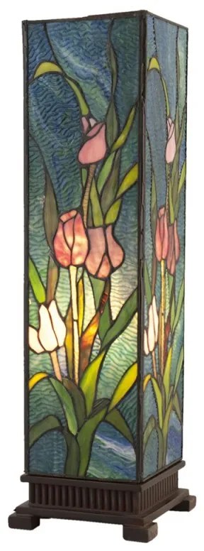 Veľká Tiffany lampa 17*58 PRISM TULIP