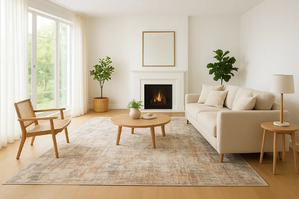 TA Koberec 240574W-11 BARI PRINT Viacfarebný Obdĺžnikový Rozmer: 80x150 cm