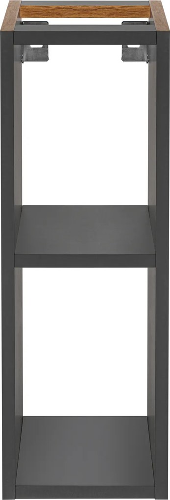 Comad Spodný rozširovací diel pre umývadlové skrinky s doskou Monako Grey Oak 20 sivá