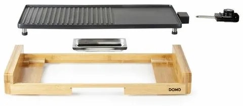 DOMO DO8311TP elektrický stolný gril - bambusový