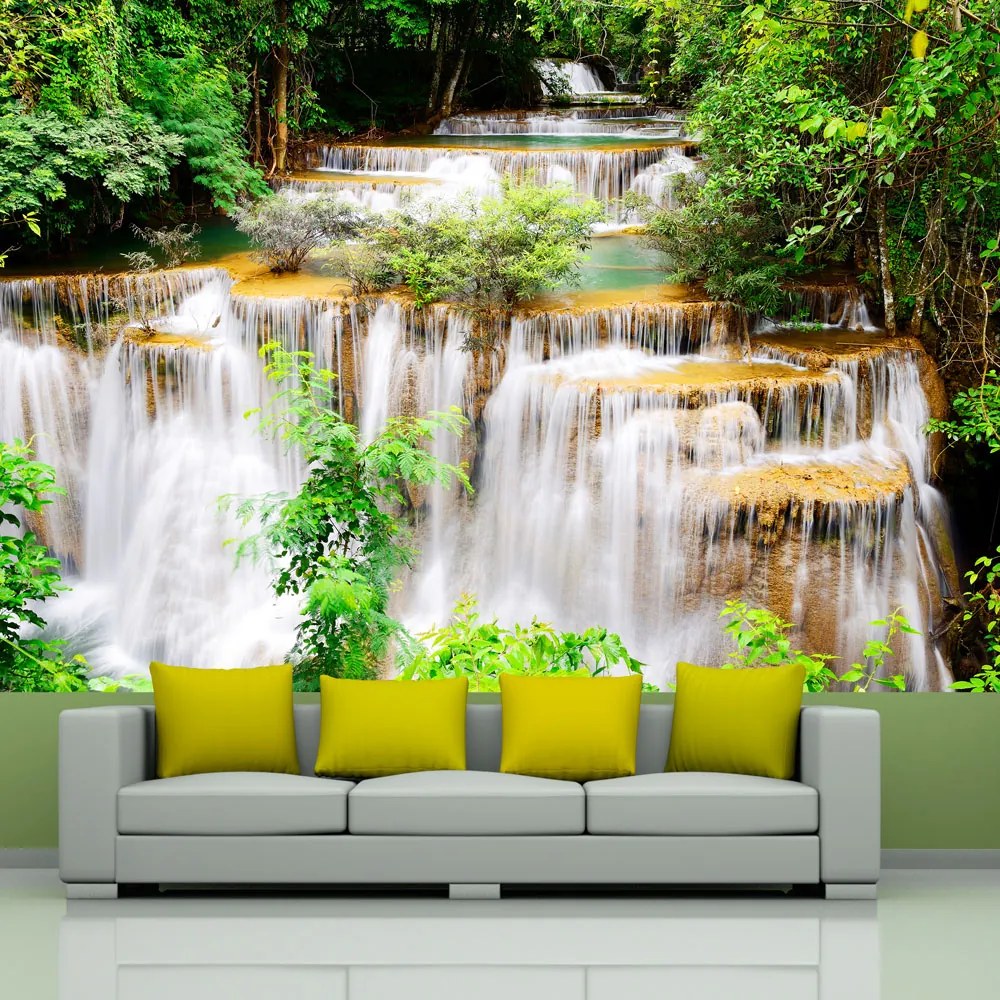 Fototapeta Bimago - Thai waterfall + lepidlo zadarmo 200x140 cm
