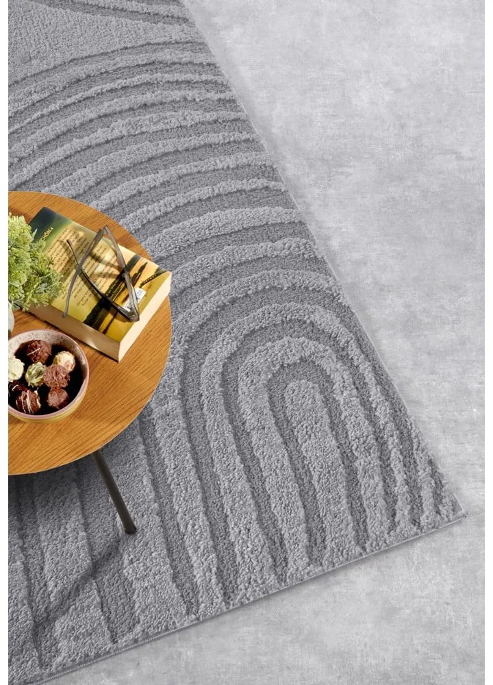 Sivý koberec 200x280 cm Pigment Light Grey – Elle Decoration