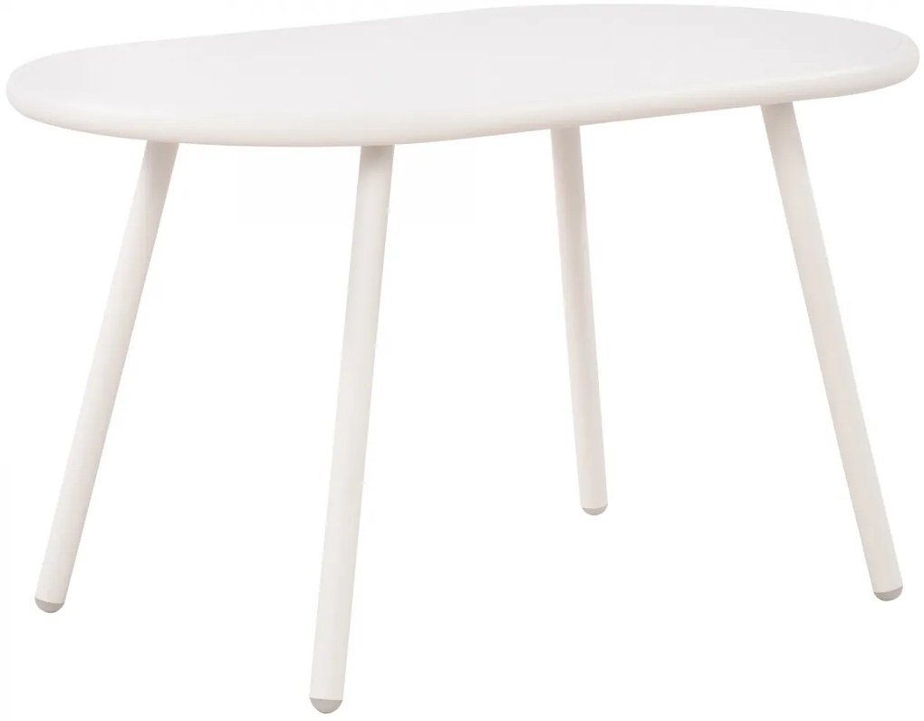 Konferenčný stolík Velva - v45 x 80 x 45 cm - Biela