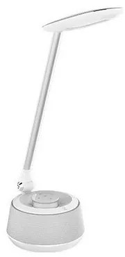 Panlux Stolná LED lampa Moana Music s bluetooth reproduktorom biela, 6 W