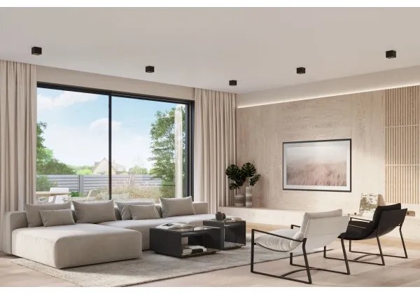 Sollux SL.1211 - LED Bodové svietidlo OZZY LED/16W/230V čierna