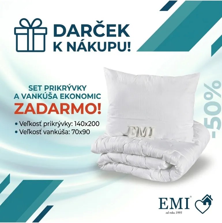 Matrac Memory Spring EMI 90x200 + Set na spanie ZADARMO