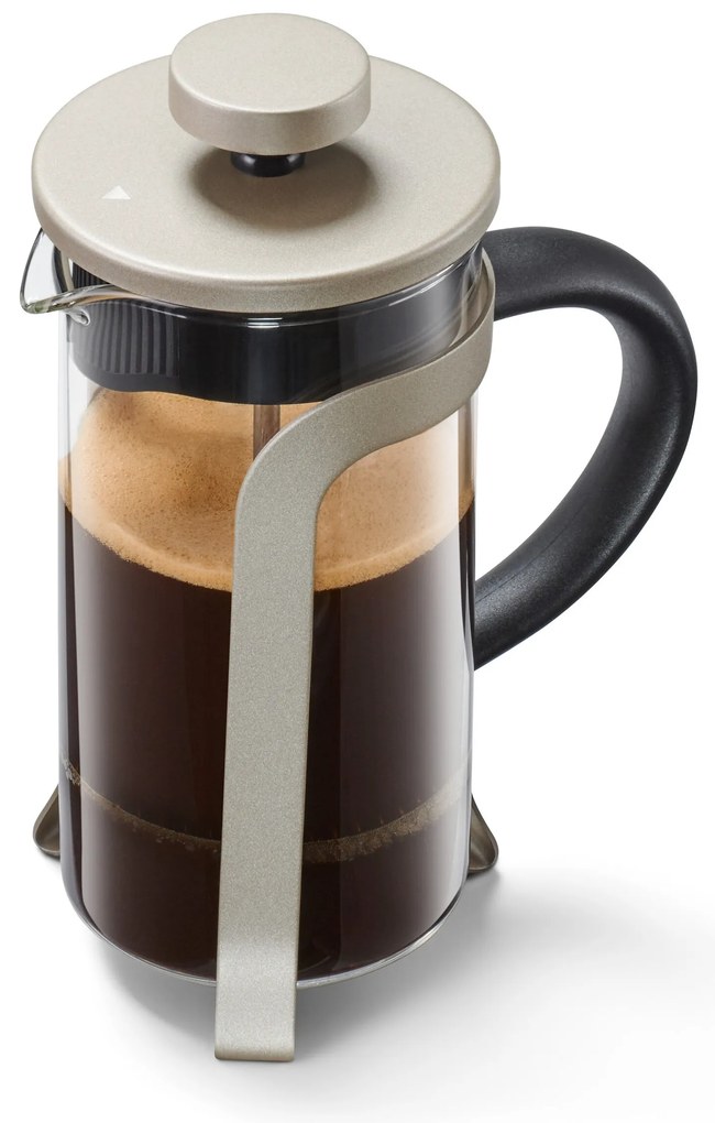 Kanvica french press 300 ml, 2 šálky, farba šampanského
