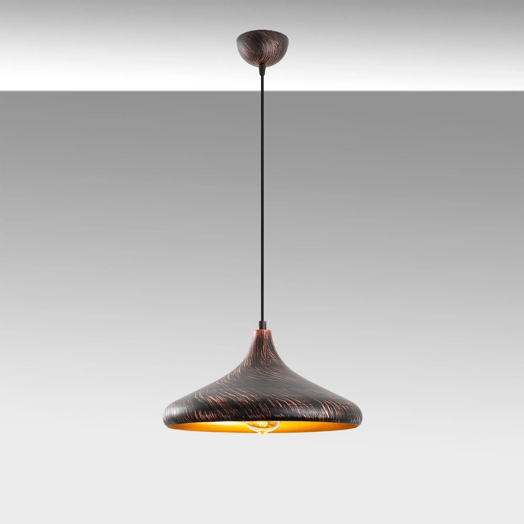 Stropné svietidlo BAREK čierne