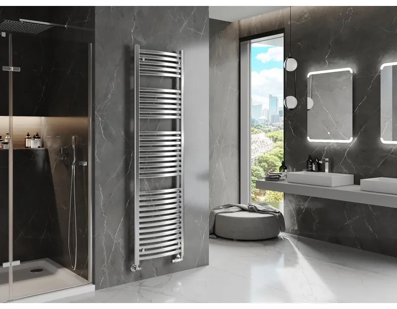 Mexen Helios, vykurovacie teleso 1800x500 mm, 671 W, chrómová, W103-1800-500-00-01
