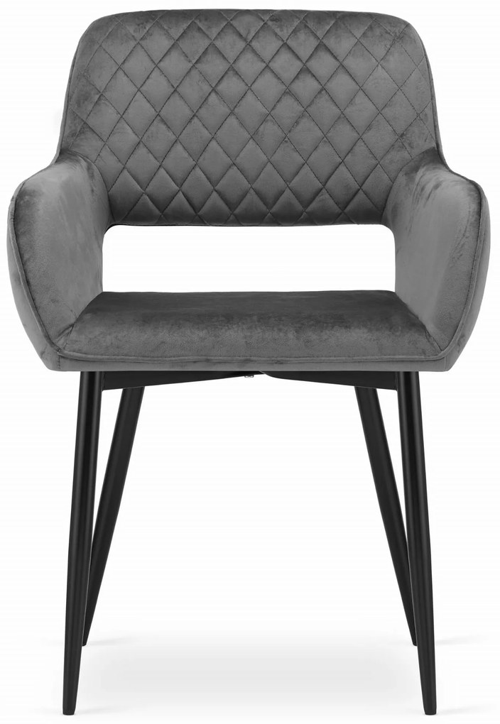 Kreslo AMALFI - tmavosivý zamat x 1 9401 71 00 00