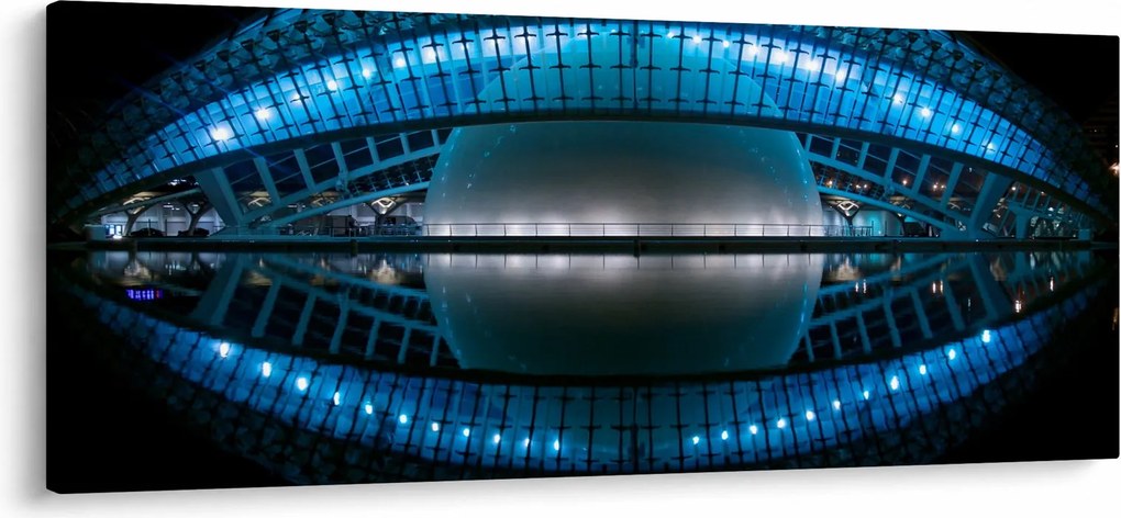 Obraz futbalového štadióna (120x50 cm)