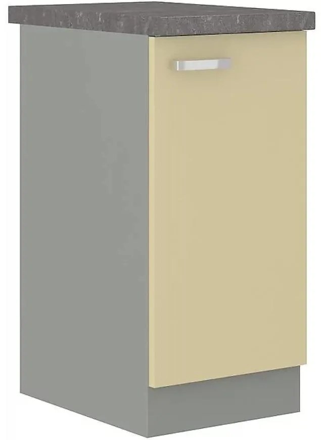 Skrinka do kuchyne Karmen 40d 1f bb krémová