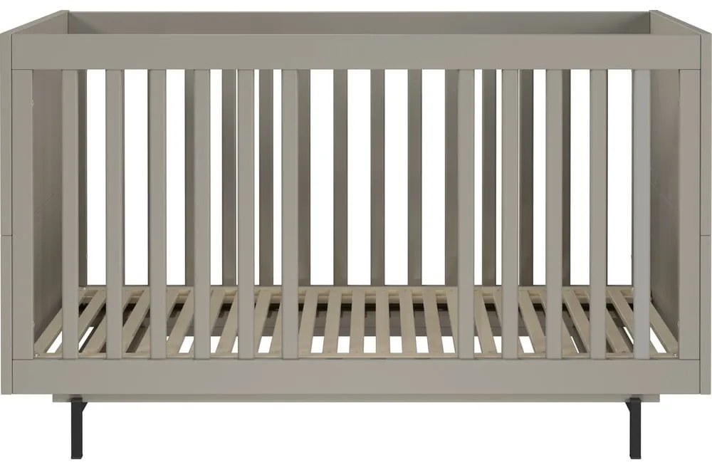 Sivá detská posteľ s roštom 70x140 cm Tomino – Germania