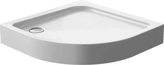 Polimat Kompaktná štvrťkruhová akrylátová sprchová vanička Pako 1 80x80 (90x90) POLIMAT-Farba: Biela, POLIMAT-Rozmery: 90x90