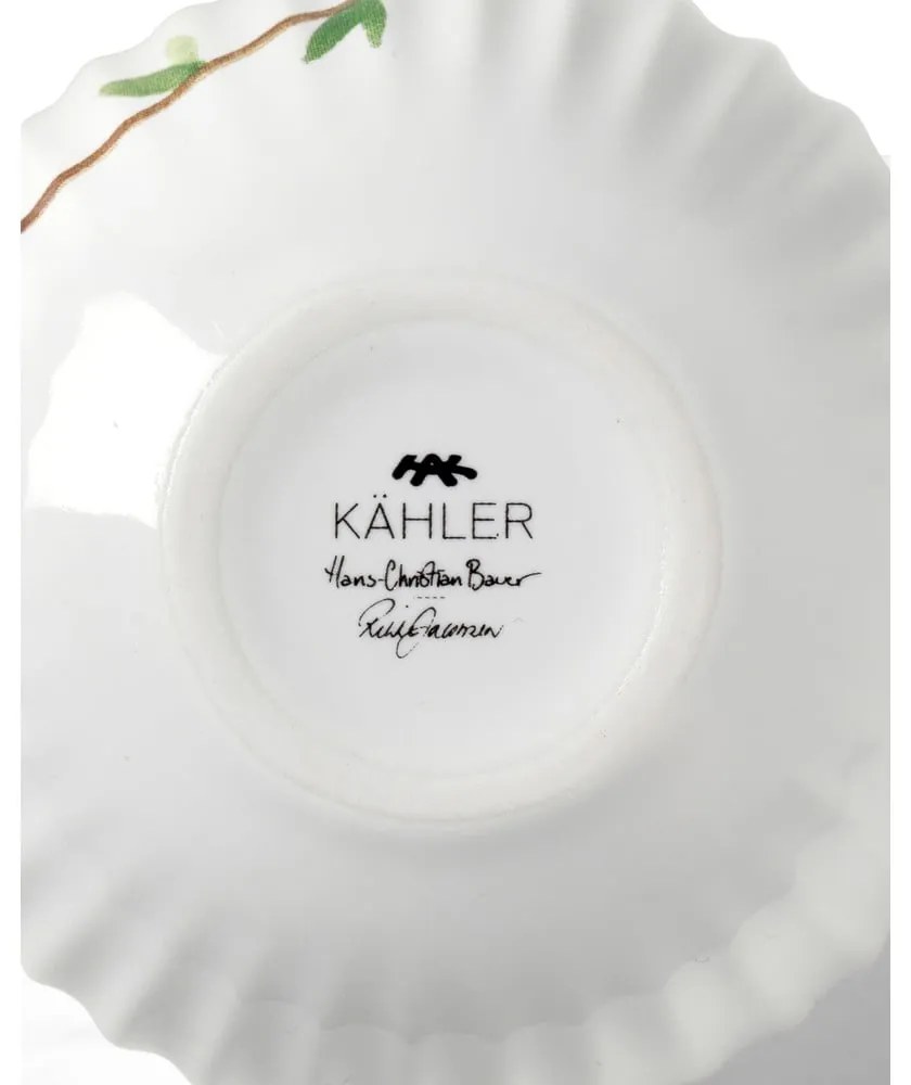 Súprava 3 miniatúrnych porcelánových váz Kähler Design Hammershøi Spring