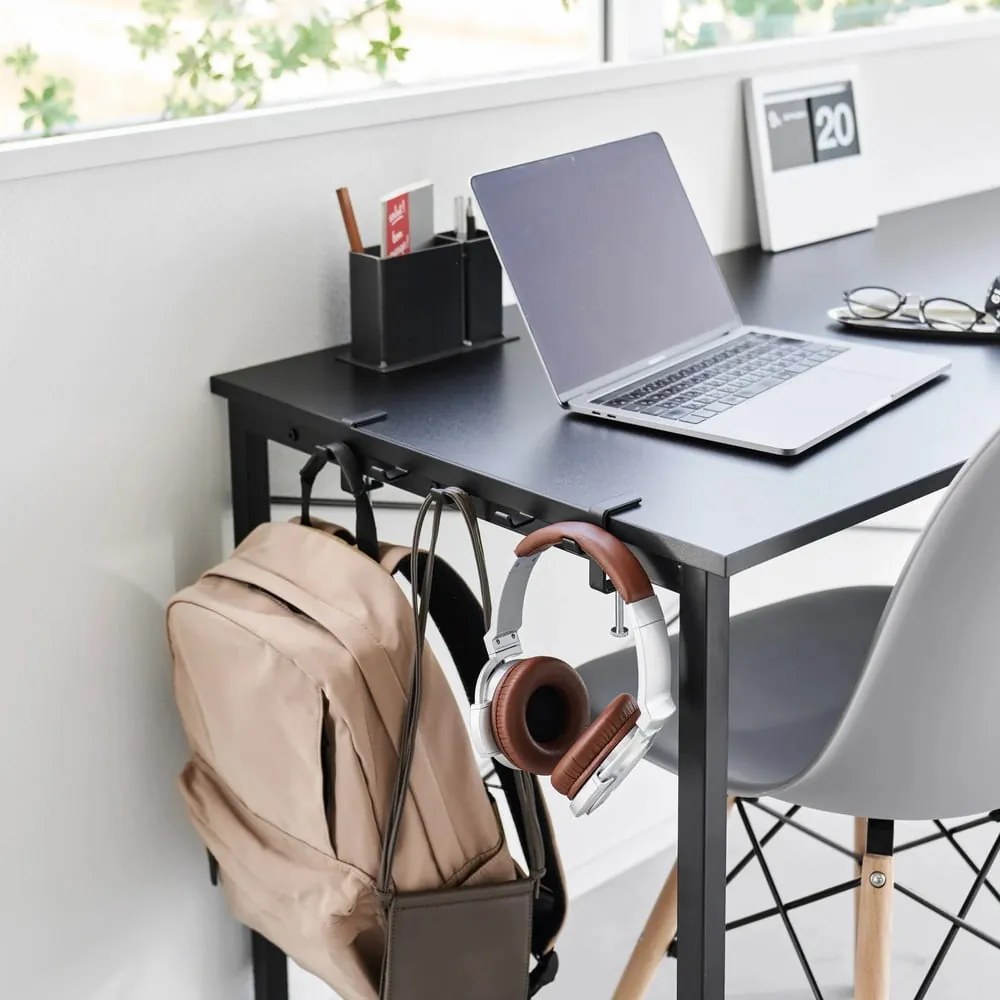 Matne čierny nastaviteľný oceľový háčik Tower – YAMAZAKI