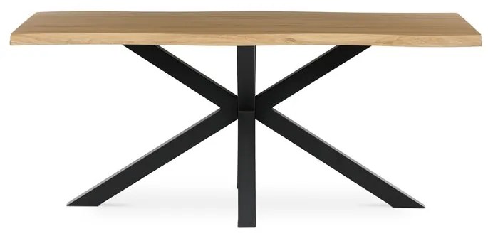 Autronic BONTEC Jedálenský stôl 180x90cm, mdf, sivý dub, HT-F4618 GREY Farba: Hnedá