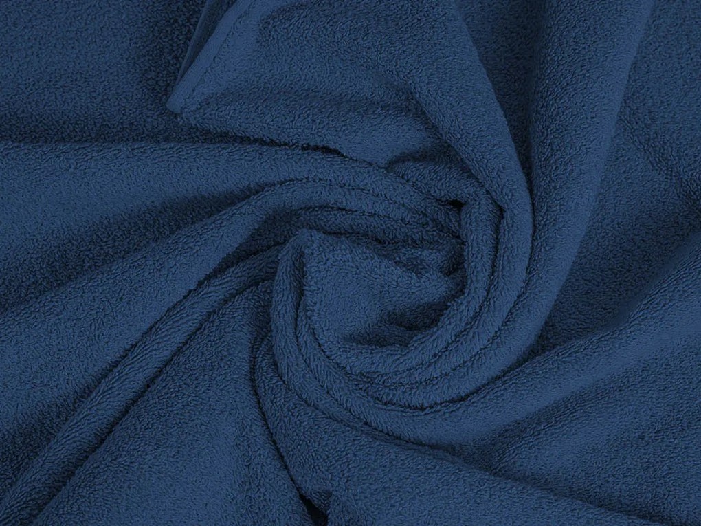 Uterák CLARYSSE ELEGANCE 60x110 cm tmavo modrý, 100% bavlna