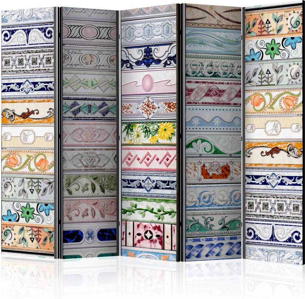 Paraván - Collection of Tiles II [Room Dividers] 225x172