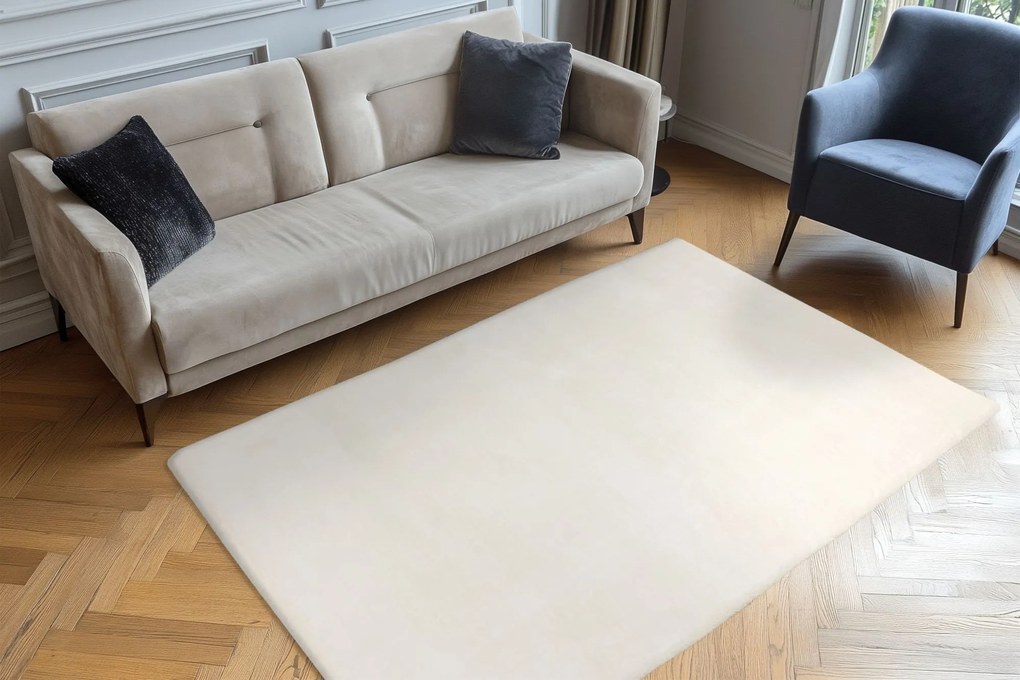 Obsession, Kusový koberec Milestone 600 Cream, 160x230, béžová, obývacia izba