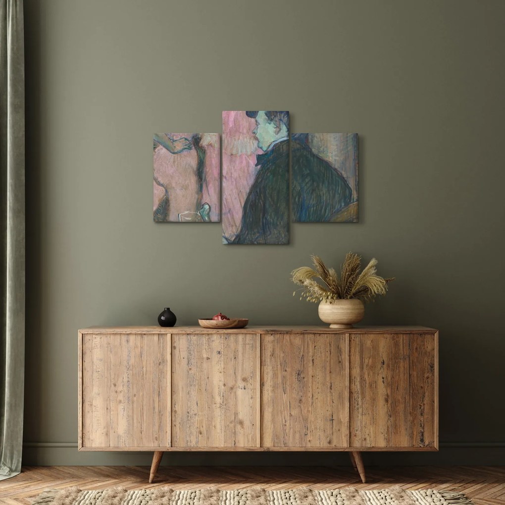 Obraz - Henri de Toulouse-Lautrec, Maxime Dethomas, reprodukcia (90x60 cm)