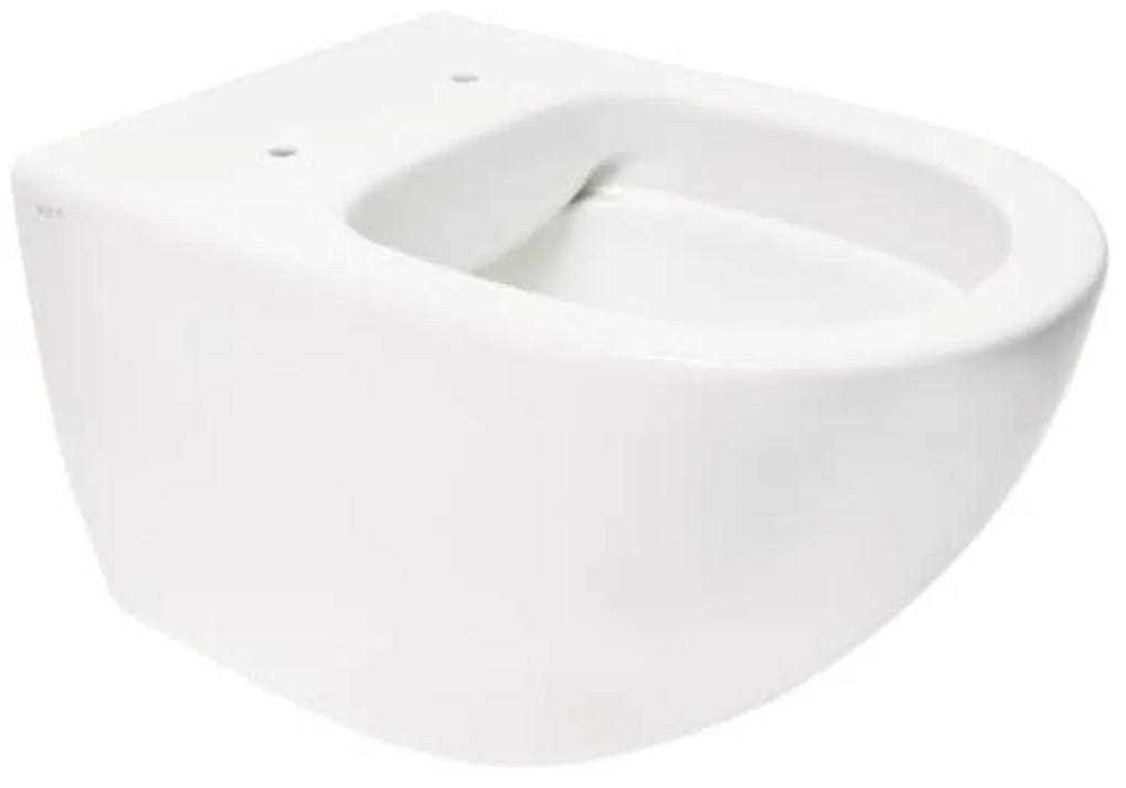 WC závesné VitrA Sento SmoothFlush 49,5 cm bez sedátka, zadný odpad 7847-003-0075