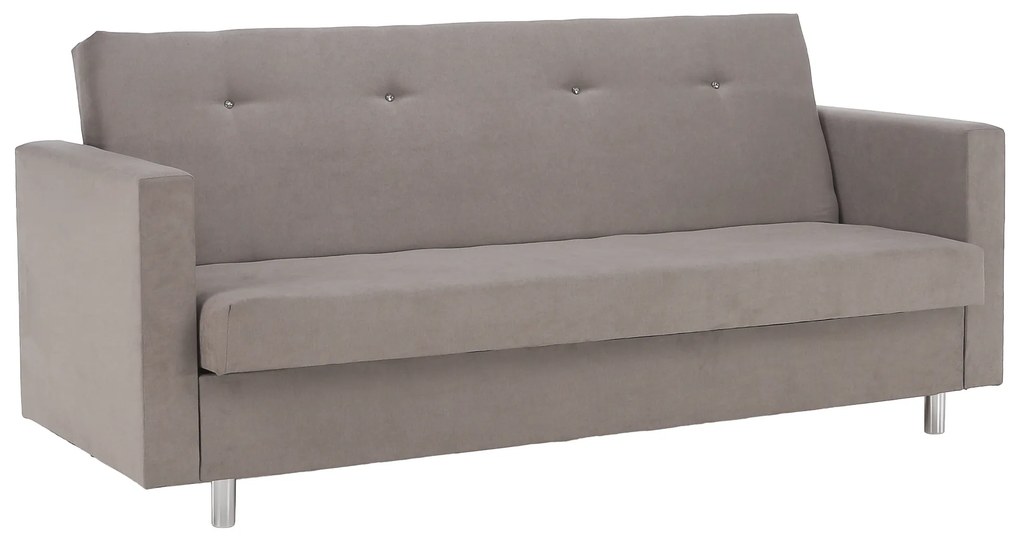Rozkladacia pohovka, sivobéžová Taupe, LILANA