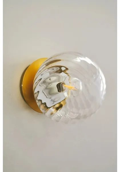 Nordlux - Nástenné svietidlo CHISELL 1xE14/25W/230V mosadz