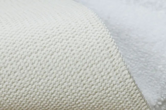 Kúpeľňový koberček SUPREME LINES línie, biely