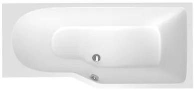 Asymetrická vaňa Laguna Beáta Plus 160x80 cm akrylát pravá BE1600PPLUS, 1 ks