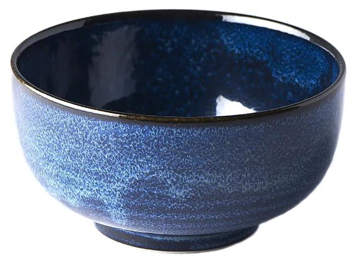 Modrá keramická miska Mij Indigo, ø 16 cm
