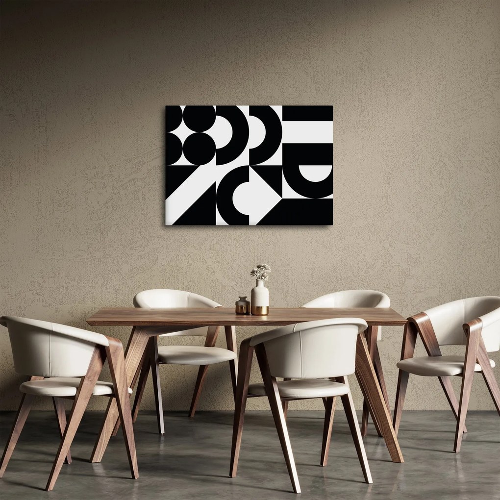Obraz - Geometrická abstrakcia N⁰2 (70x50 cm)