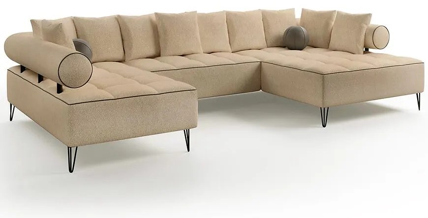 Rohová sedacia súprava Vivienne U pravý Lambi 10