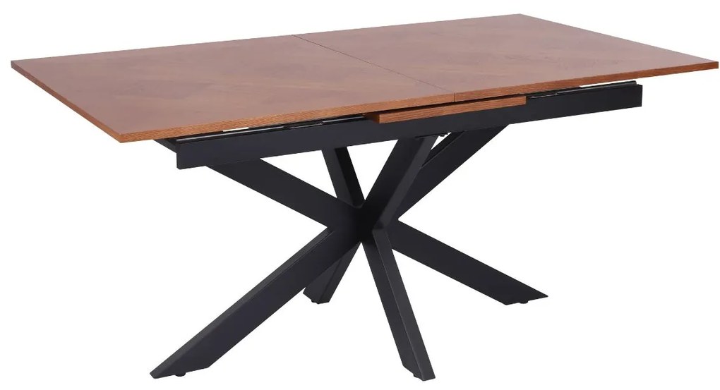 Rozkladací stôl Pietro, 160–200 cm, tmavý orech