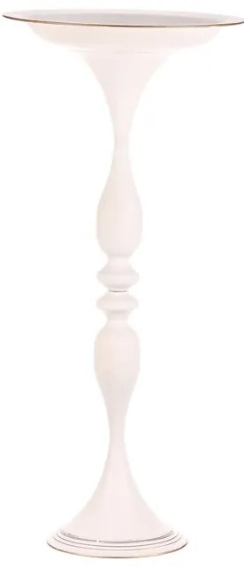 Autronic BONTEC Misa kovová - na stojane, 83 cm, aranžovacia, farba biela Farba: Biela