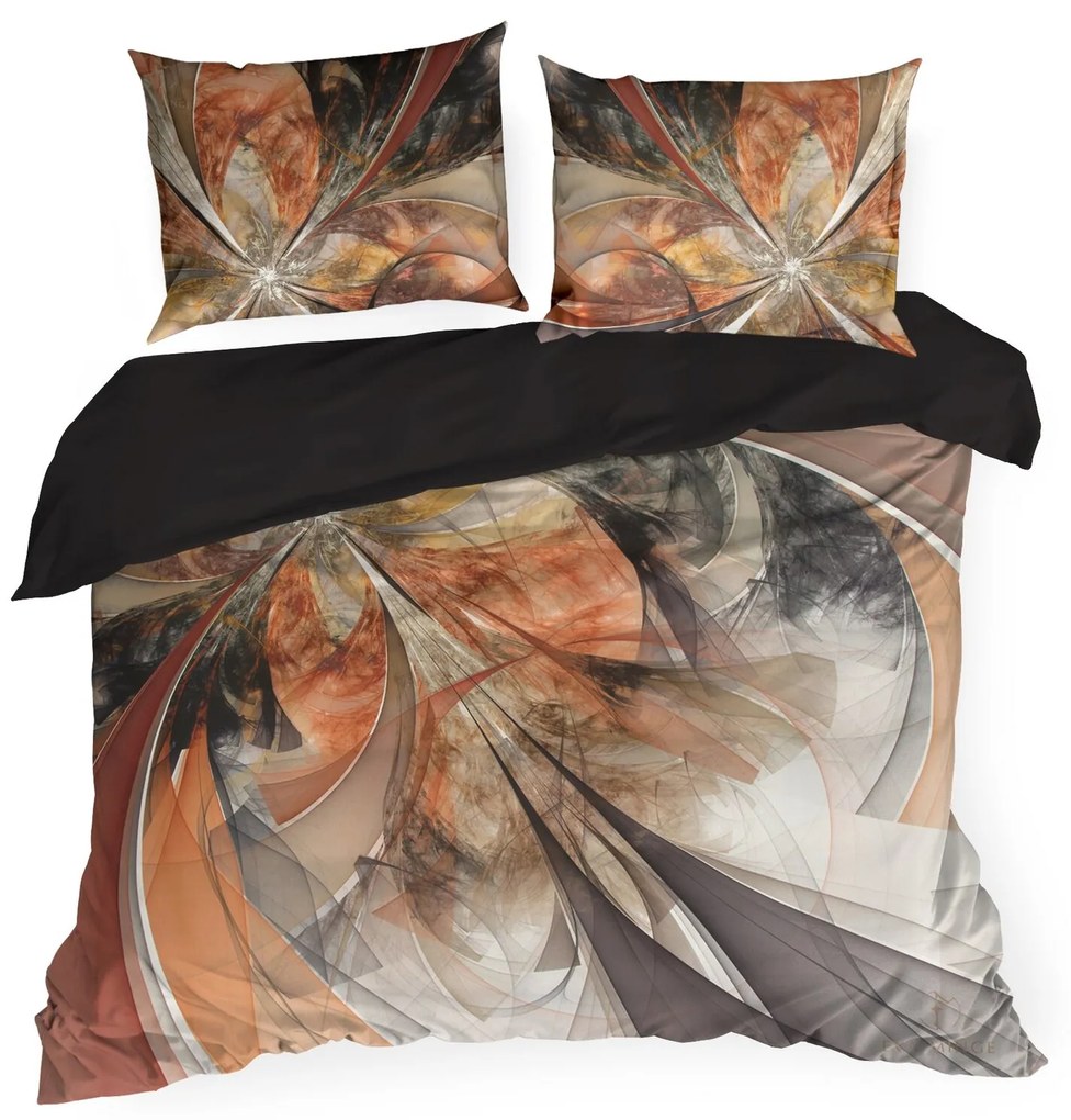 MAKOSATÉNOVÉ OBLIEČKY EVA MINGE LUMEA 200X220 CM, 2 KS 70X80 CM VZOROVANÉ