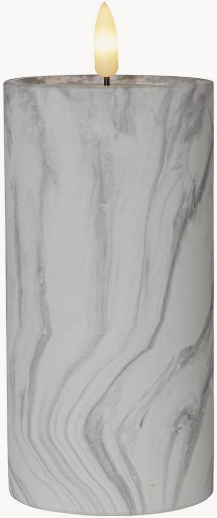 Stĺpová LED sviečka's časovačom Flame Marble