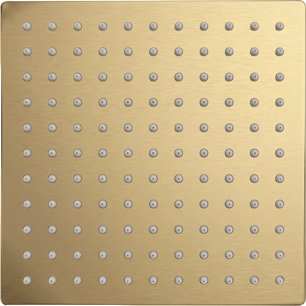 Rea Rea, štvorcová hlavová sprcha 25x25 cm, nerez, JS-P015BG, zlatá matná, REA-P0611