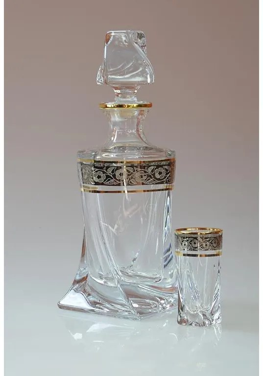 BOHEMIA QUADRO GOLD-PLATINUM SADA NA VODKU 1+6 KS