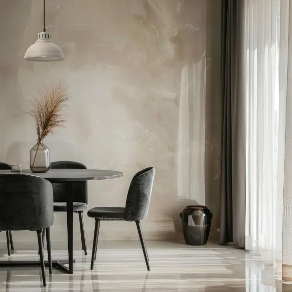 Luster na lanku SVEN 1xE27/15W/230V béžová