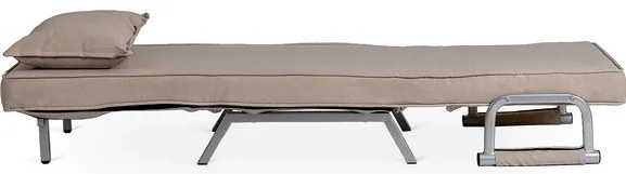 Kreslo pohovka rozkladacia PRATO bežová - vintino.sk