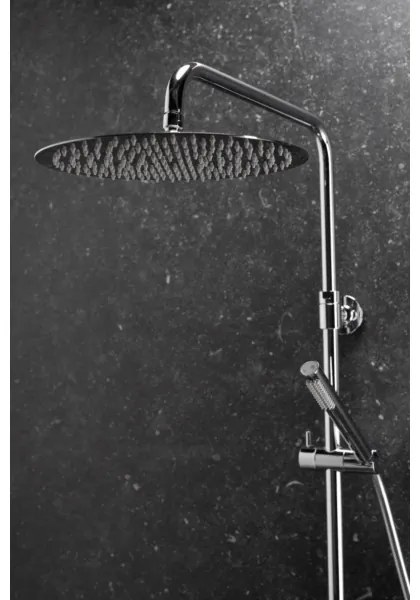 KFA Armatura 5736-920-00 - Sprchová sada s termostatickou batériou MOZA l. chróm