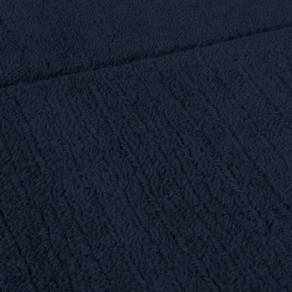 Flair Rugs, DOPREDAJ: 120x170 cm Kusový ručně tkaný koberec Tuscany Textured Wool Border Blue, 120x170, modrá, obývacia izba