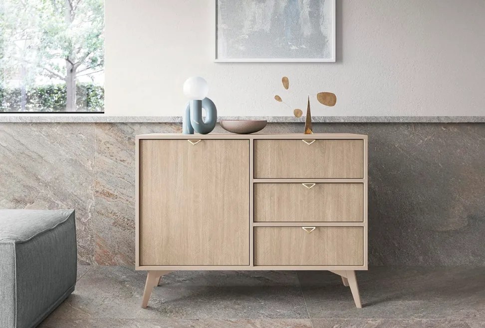 Dizajnová komoda DAVINA 106 cm
