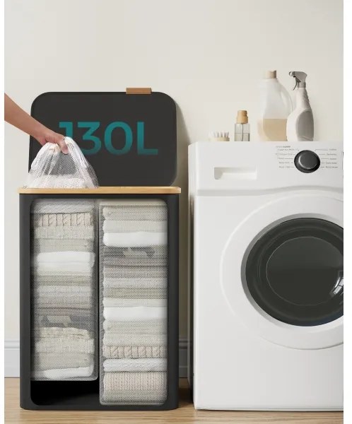 Kôš na bielizeň TATE čierny