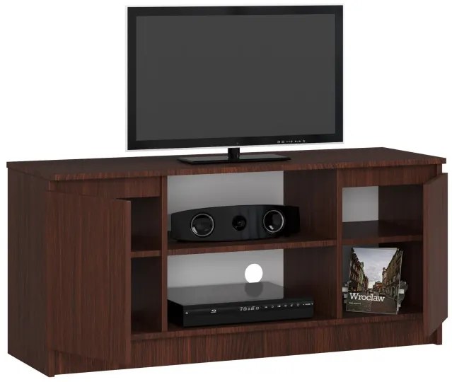 Stolík pod TV RTV 120 2D 1P wenge